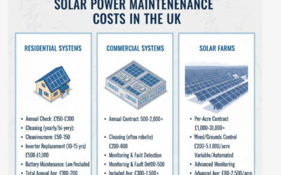 Blog Solar Power Maintenance Costs in the UK